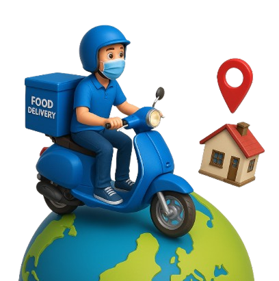 Food Delivery Illustration